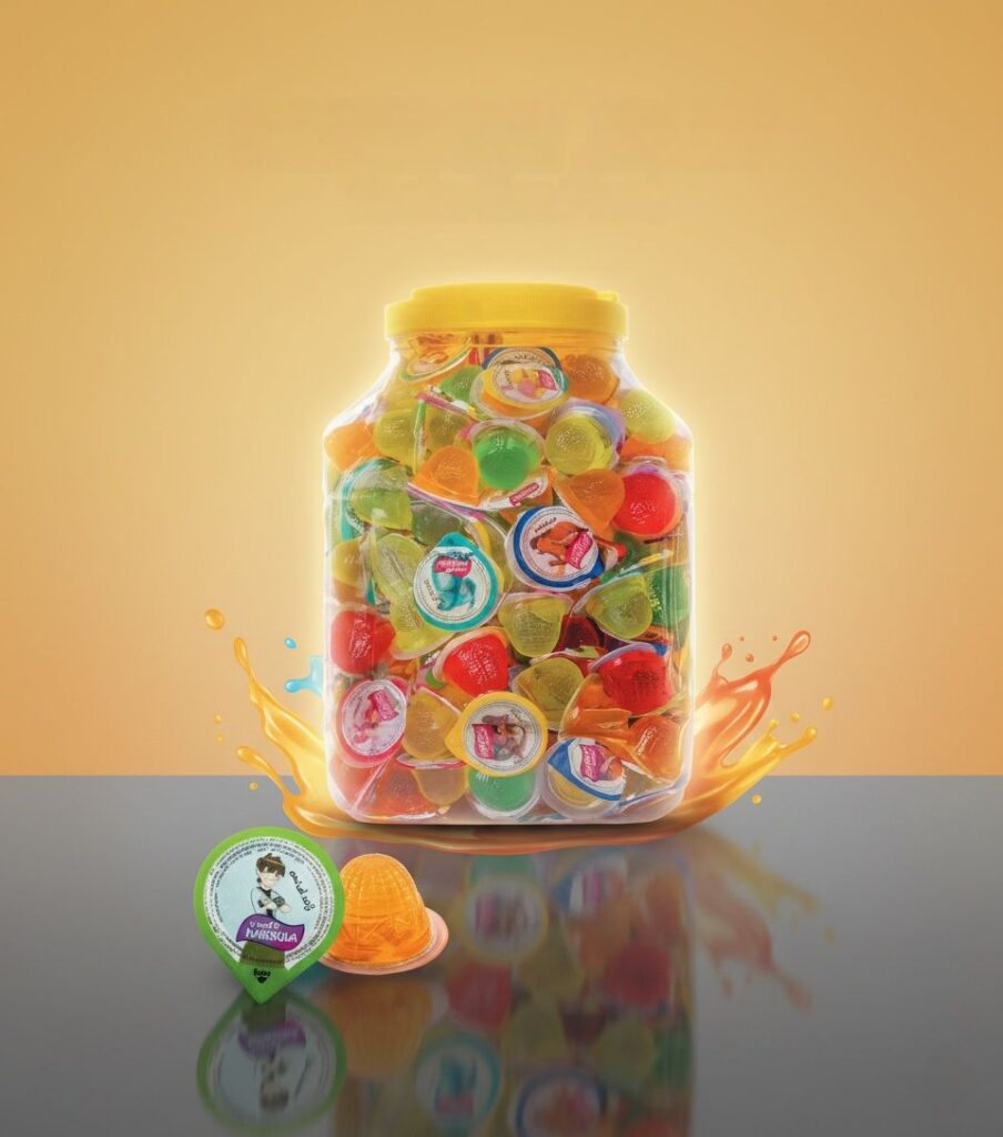 ژله کوچک بنکه ای نارسودا