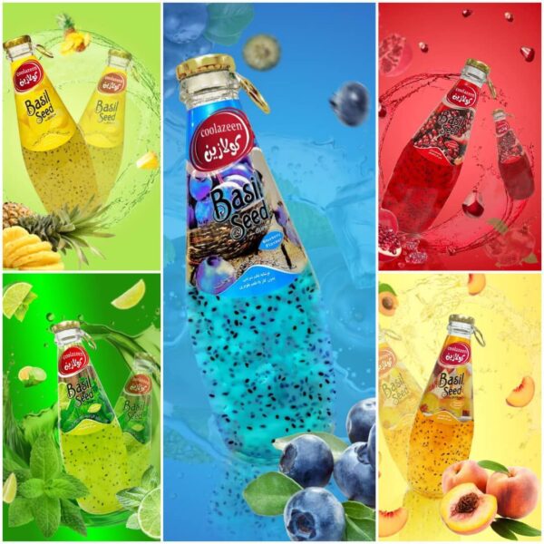 تخم شربتی شیشه ای کولازین