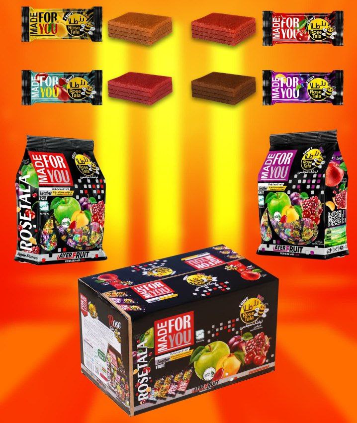 لواشک مجلسی 1 کیلویی made for you رز طلا