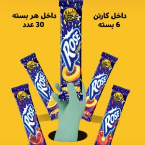 لواشک رز فروت طرح رانی راز طلا