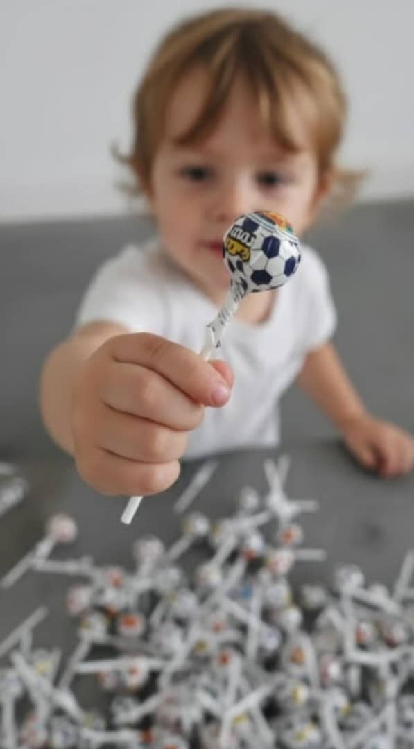 آبنبات 10 گرمی چمن گل