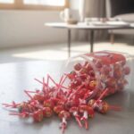 آبنبات 10 گرمی چمن گل