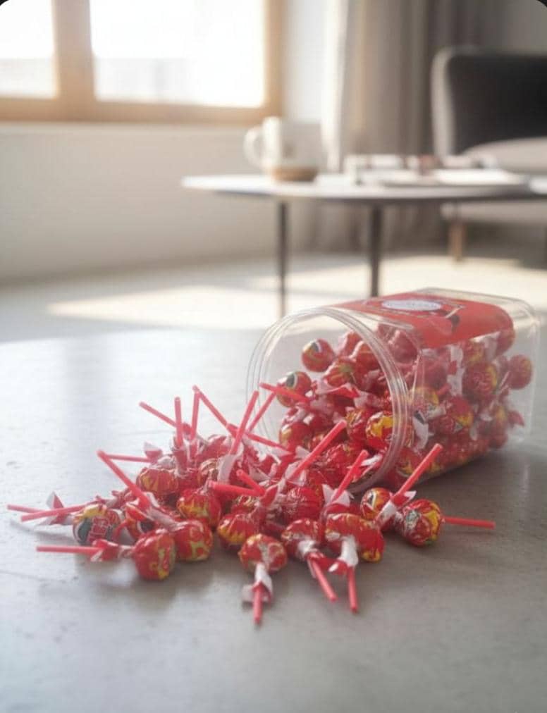 آبنبات 10 گرمی چمن گل